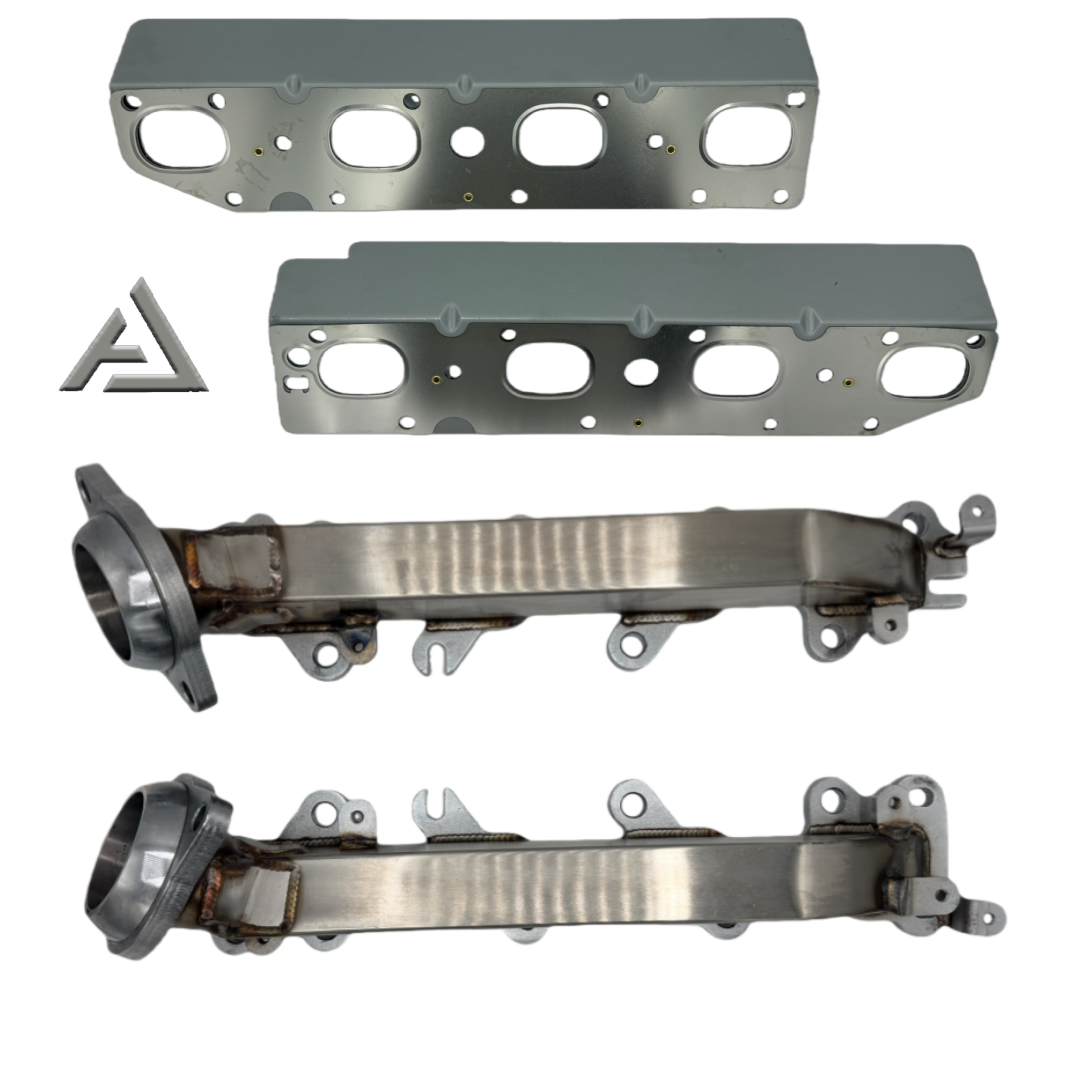 Upgraded Stainless Exhaust Manifold Kit 2019–2024 Ram 1500 2500 3500 5.7 HEMI