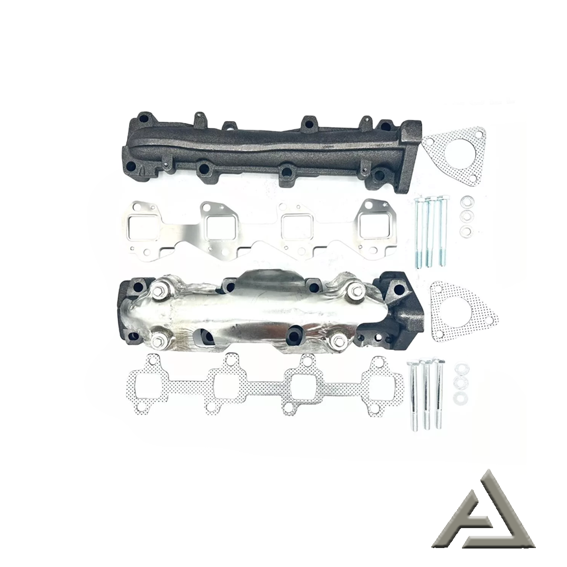 01-15 GM 6.6L Duramax Diesel Upgraded LH No Pinch Exhaust Manifold & RH Manifold