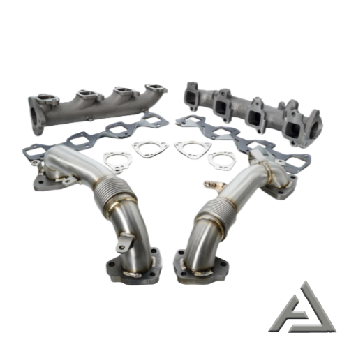 High Flow Exhaust Manifolds with Up-Pipes 17-25 Duramax L5P