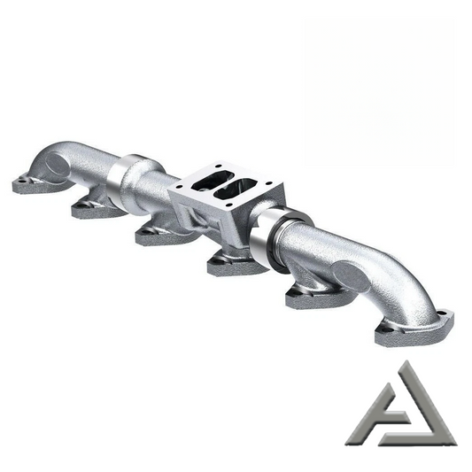 Stainless Steel HIGH FLOW Exhaust Manifold for CAT C15 C16 3406E 14.6L 15.8L