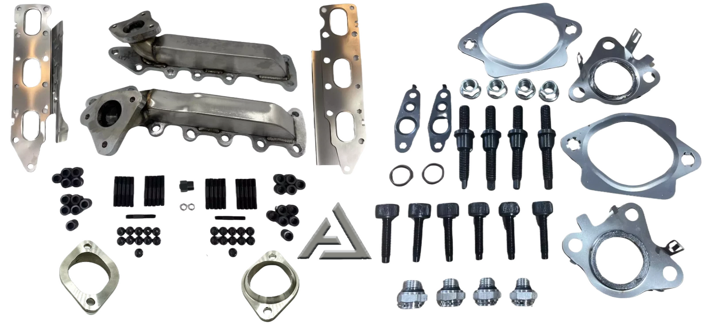 Upgraded Exhaust Manifold & Gasket Kit For 2011-2016 Ford F-150 3.5L Ecoboost